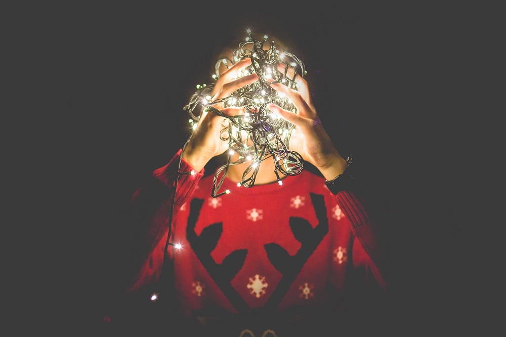 Tangled Christmas Lights