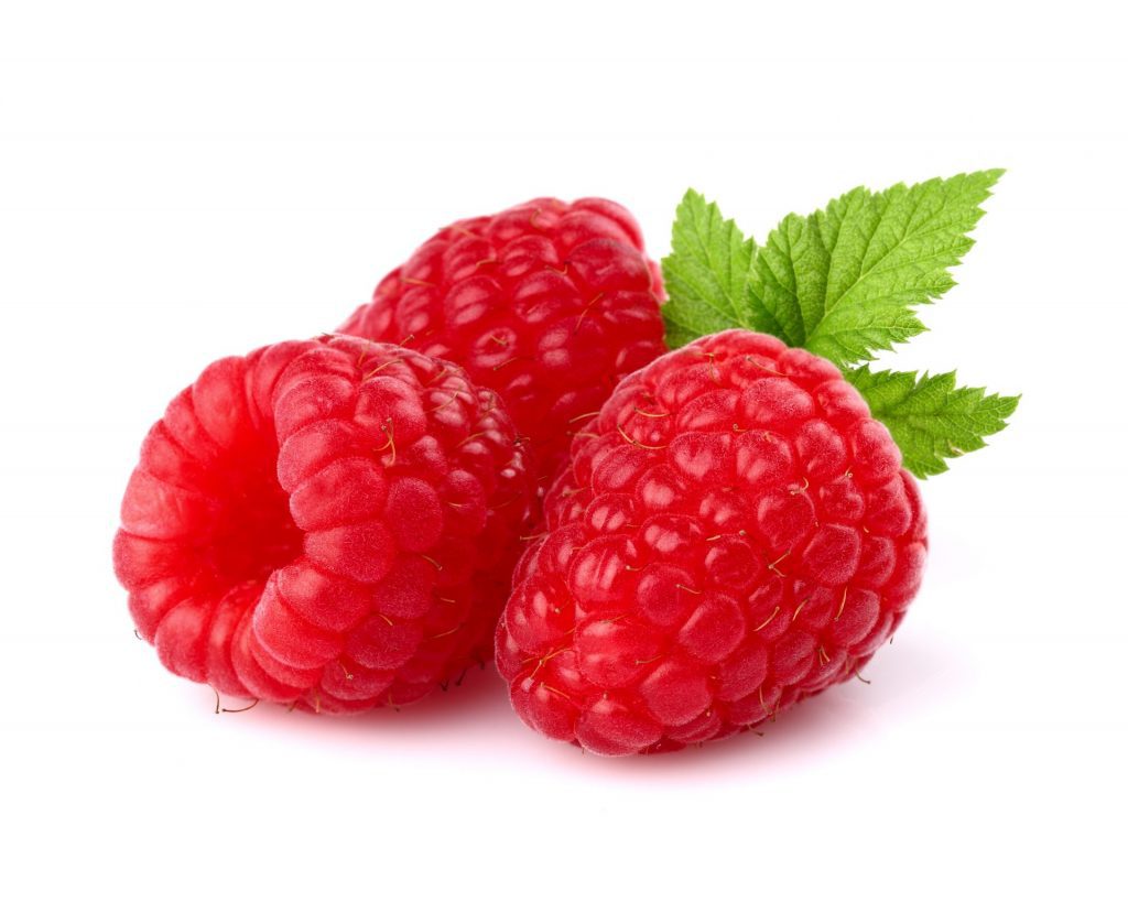 3 Fresh Raspberries