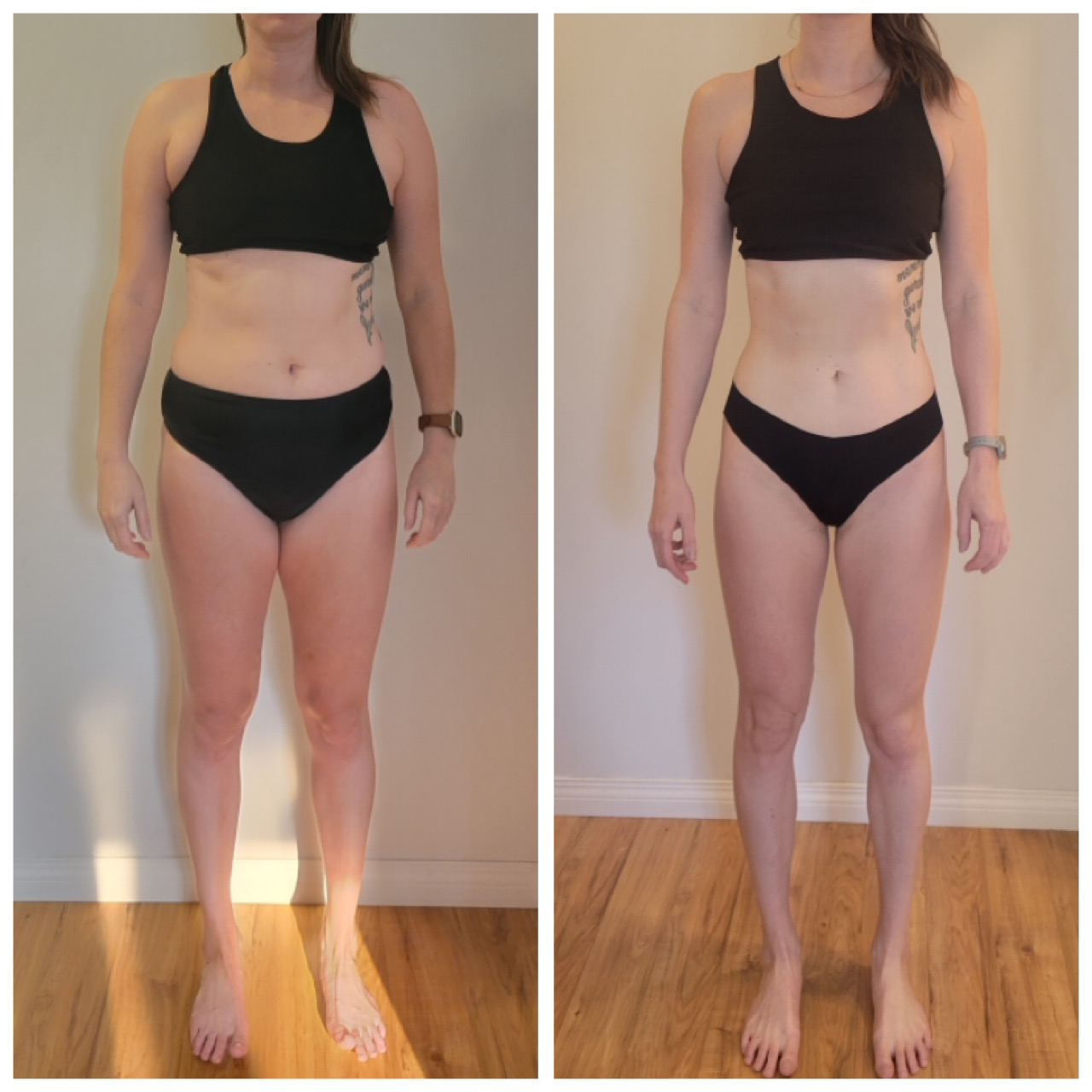 Geneva loses weight and changes body composition